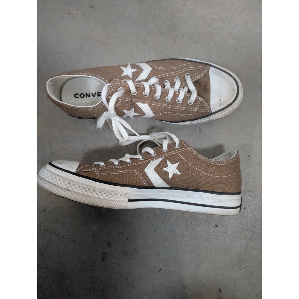 Converse Star Player 76 Men's 9.5 Women's 11 Khaki Low Top A08752C Sneaker